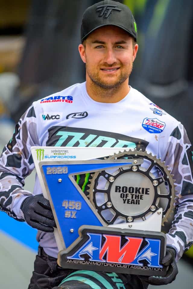 US-Fahrerlager - Martin Davalos - Rookie of the Year