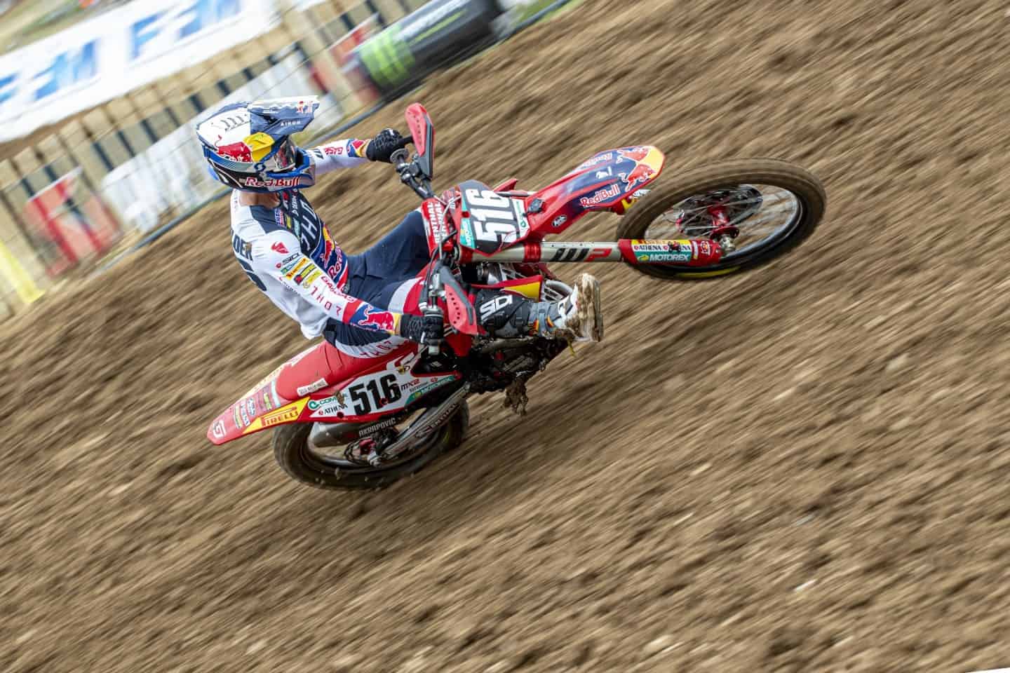 FIM Motocross-Weltmeisterschaft 2022 in Saint-Jean-d’Angély - CROSS Flash - Ergebnisse MX2 Wertungsrennen 2 Simon Längenfelder