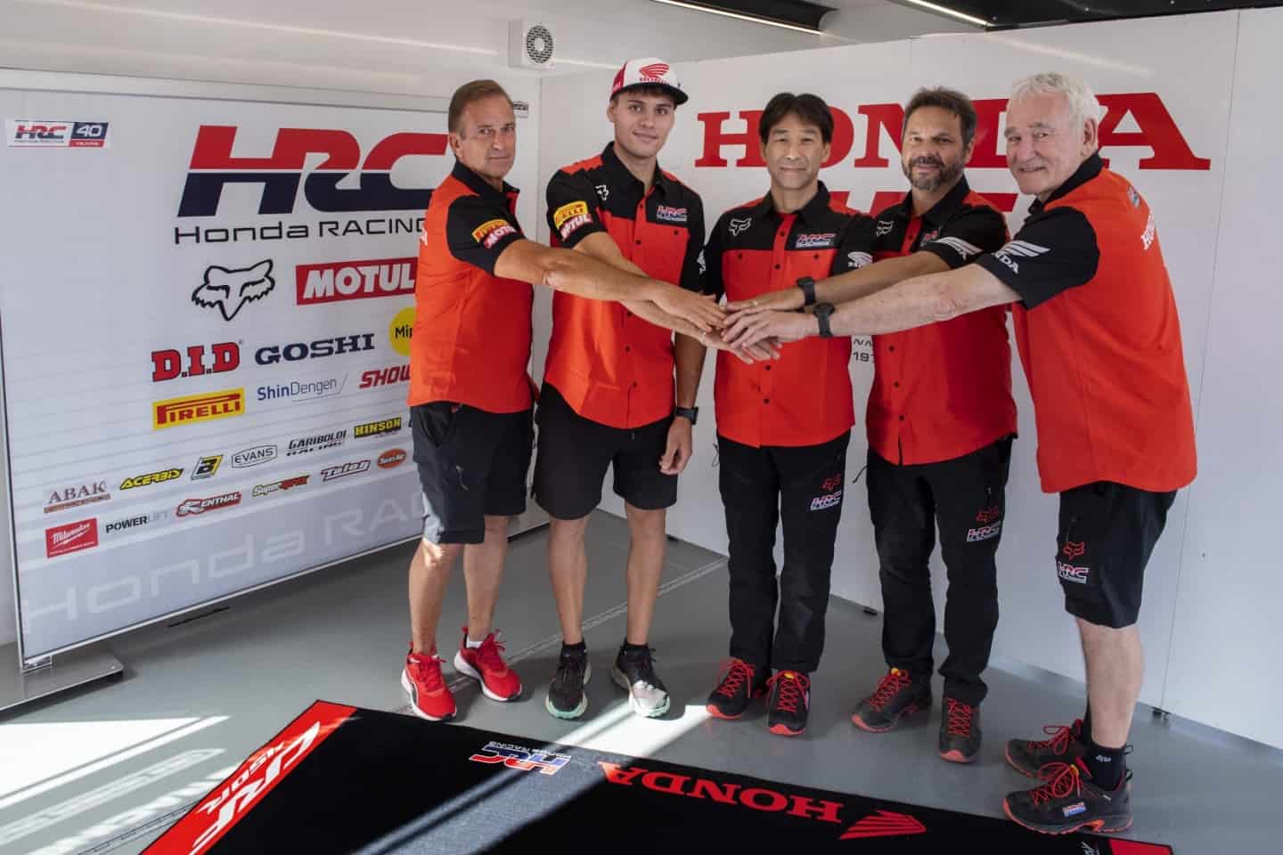 GP-Fahrerlager - Team HRC