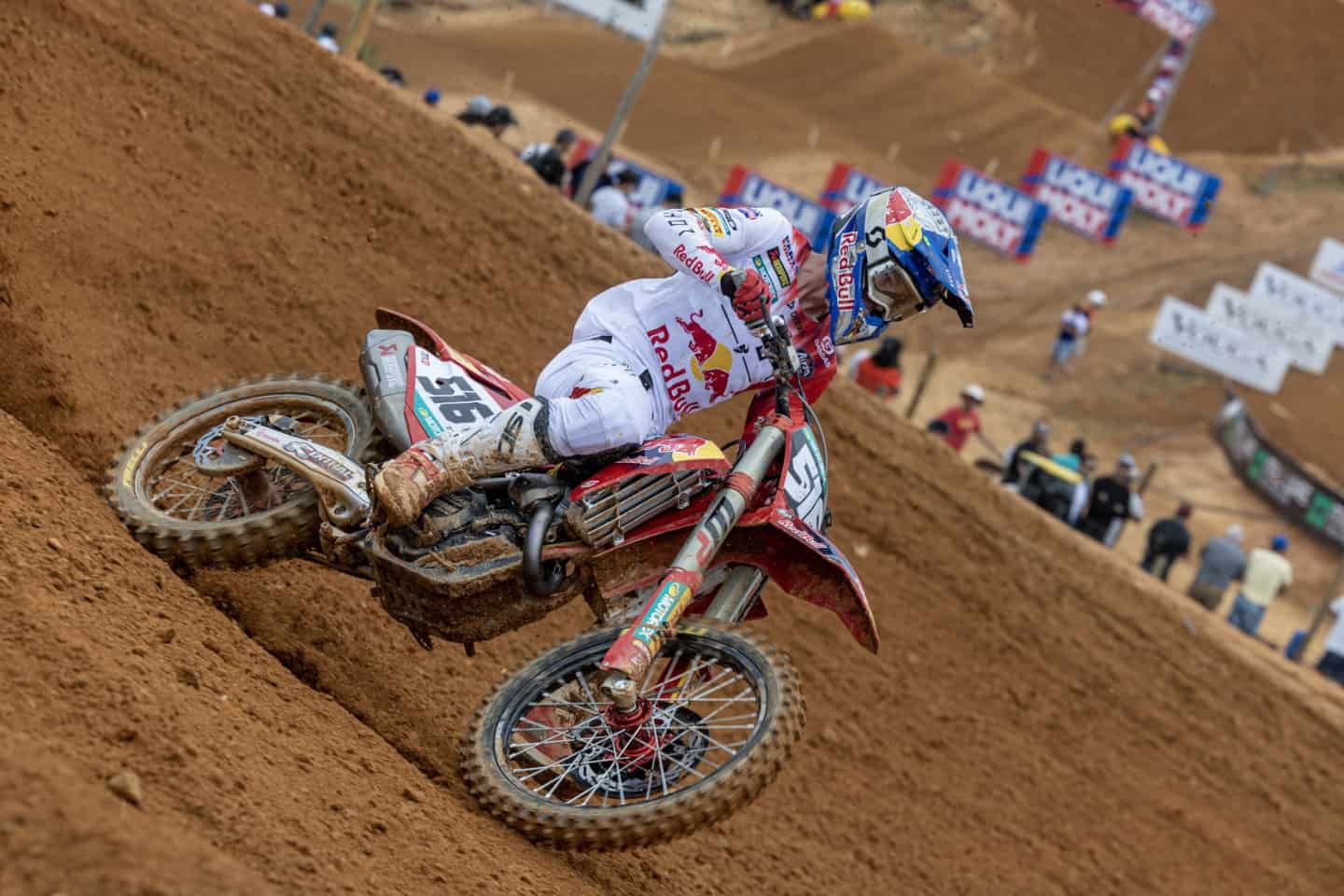 FIM Motocross-Weltmeisterschaft 2023 in Agueta - MX2 Wertungsrennen 1 - Simon Längenfelder