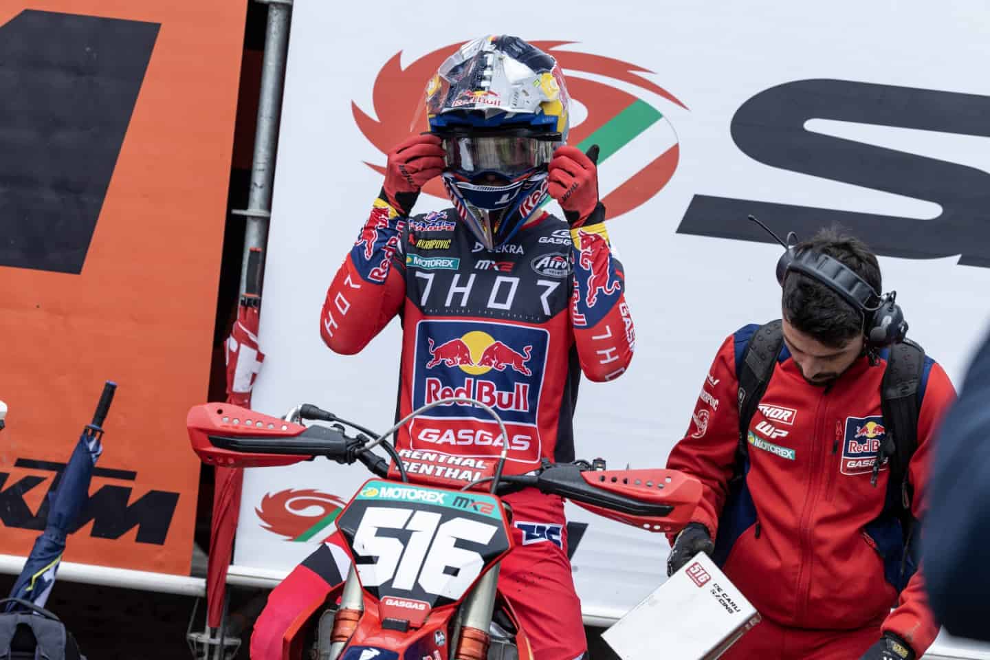 FIM Motocross-Weltmeisterschaft 2023 in Frauenfeld - MX2 Wertungsrennen 1 - Simon Längenfelder