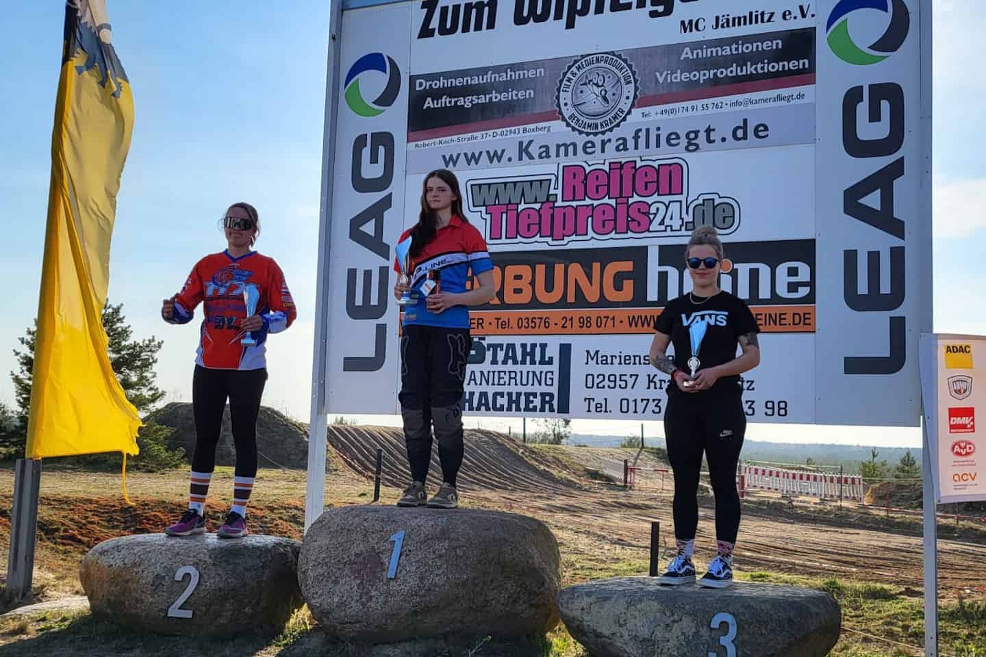 Motocross-Landesmeisterschaft Sachsen 2023 in Jämlitz - Rennbericht