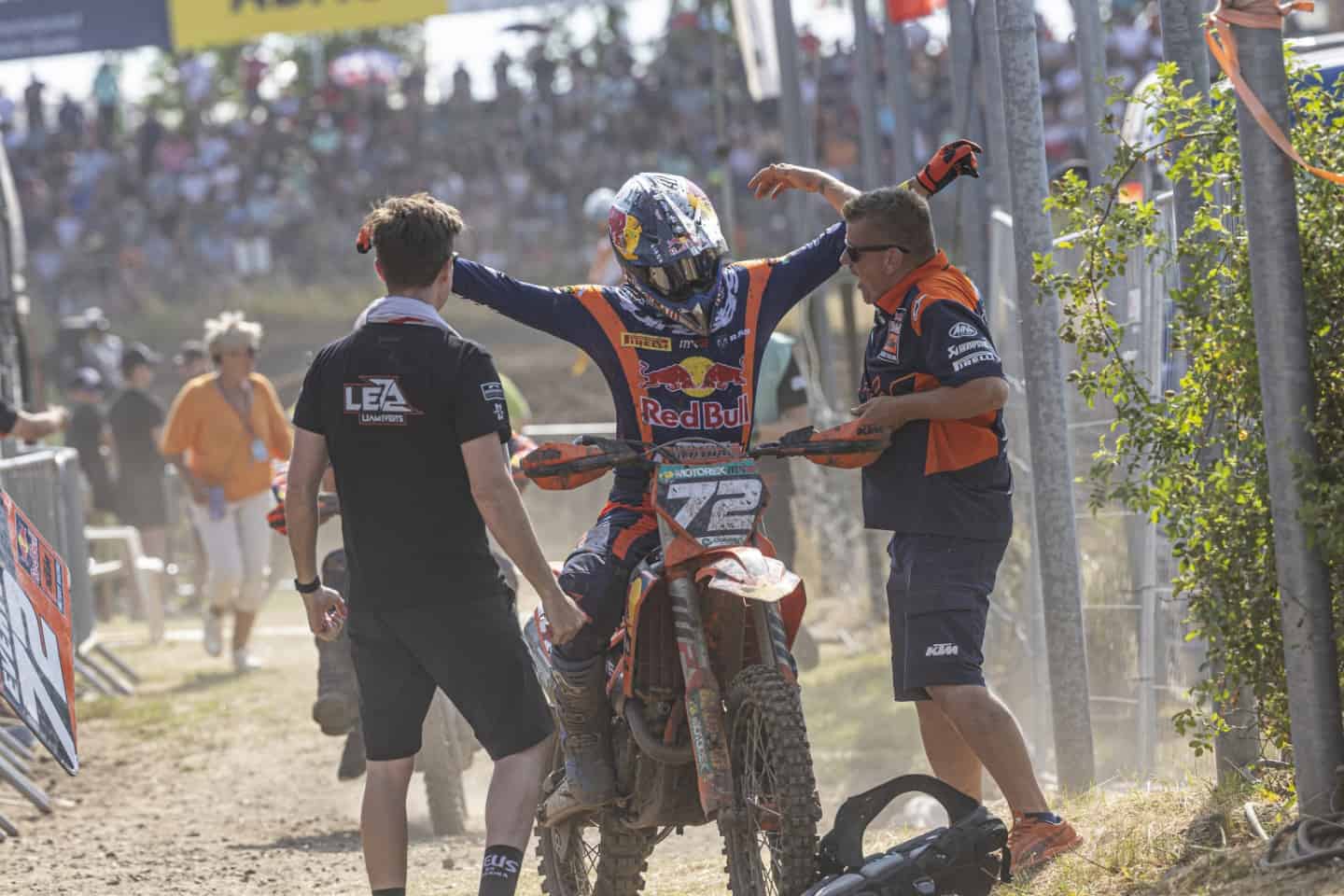 FIM Motocross-Weltmeisterschaft 2023 in Teutschenthal - Fahrerstimmen