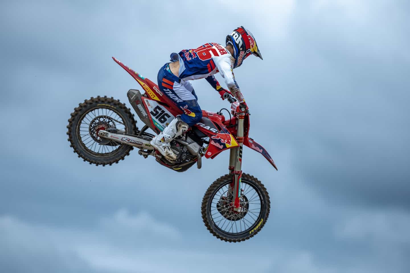 FIM Motocross-Weltmeisterschaft 2023 in Lombok - MX2 Wertungsrennen 2 - Simon Längenfelder