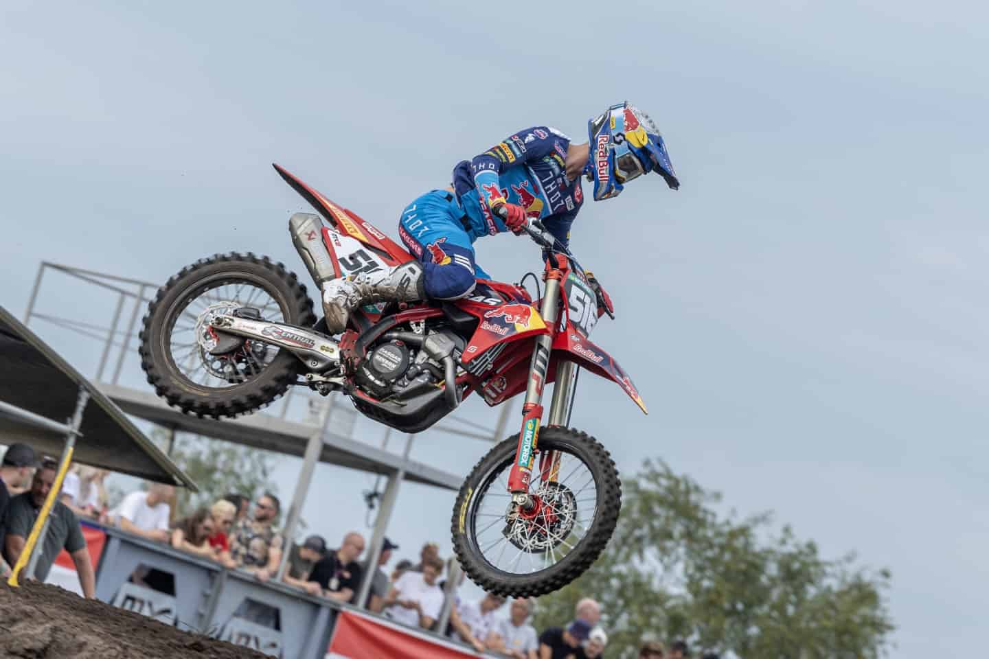 FIM Motocross-Weltmeisterschaft 2023 in Arnhem - MX2 Wertungsrennen 2 - Simon Längenfelder
