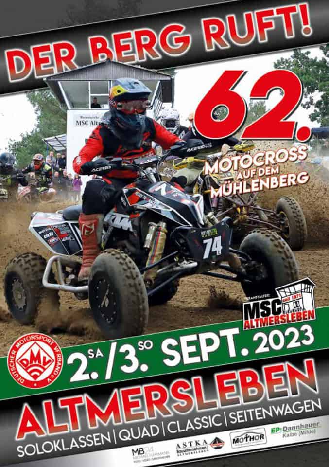 Plakat MSC Altmersleben