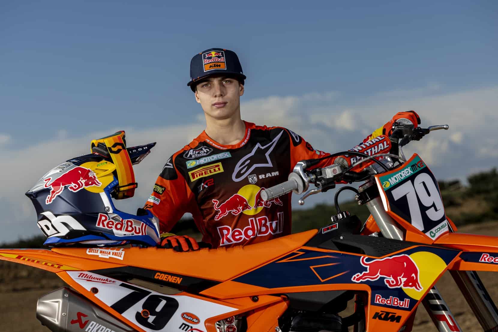 Sacha Coenen bindet seine Zukunft an das Red Bull KTM Factory Racing Team