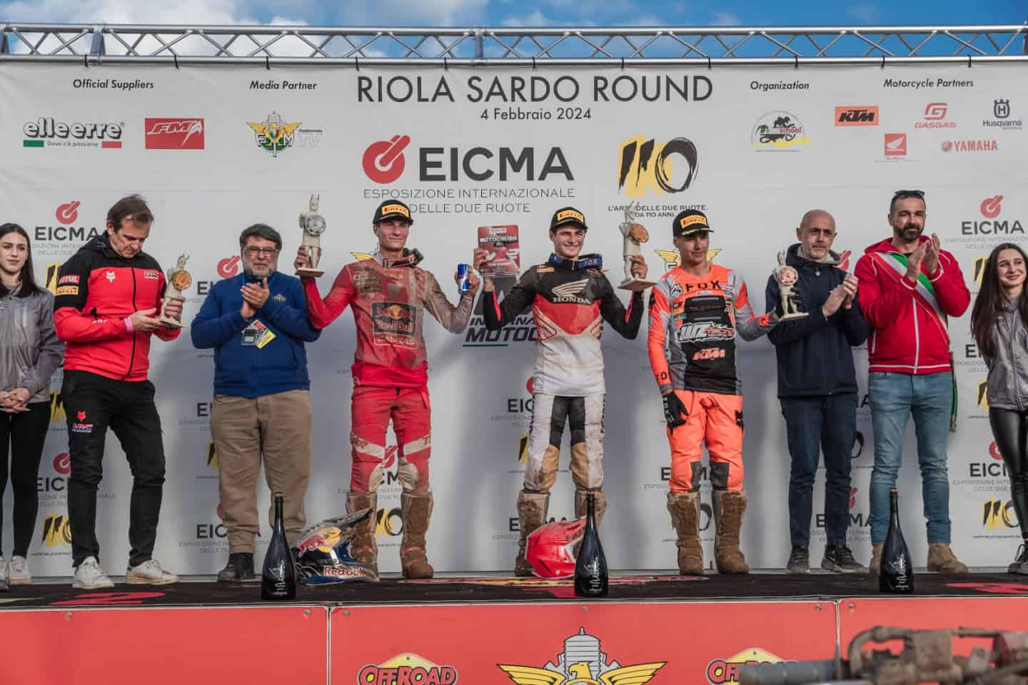 Int. Italienische MX-Meisterschaft 2024 in Riola Sardo - Fahrerstimmen - Honda