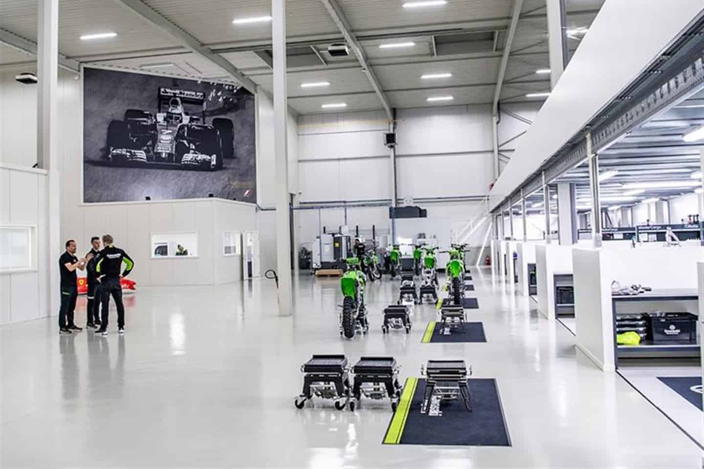 GP-Fahrerlager - Kawasaki Racing Team