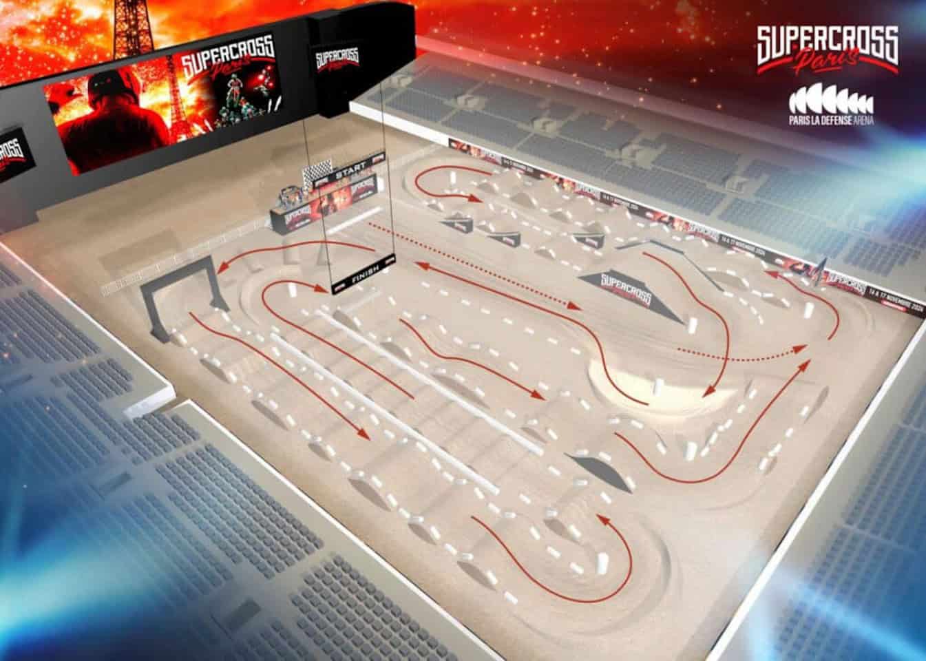 Supercross de Paris 2024 in Nanterre - Vorschau