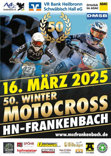 50. Winter-Motocross in Frankenbach - Vorschau
