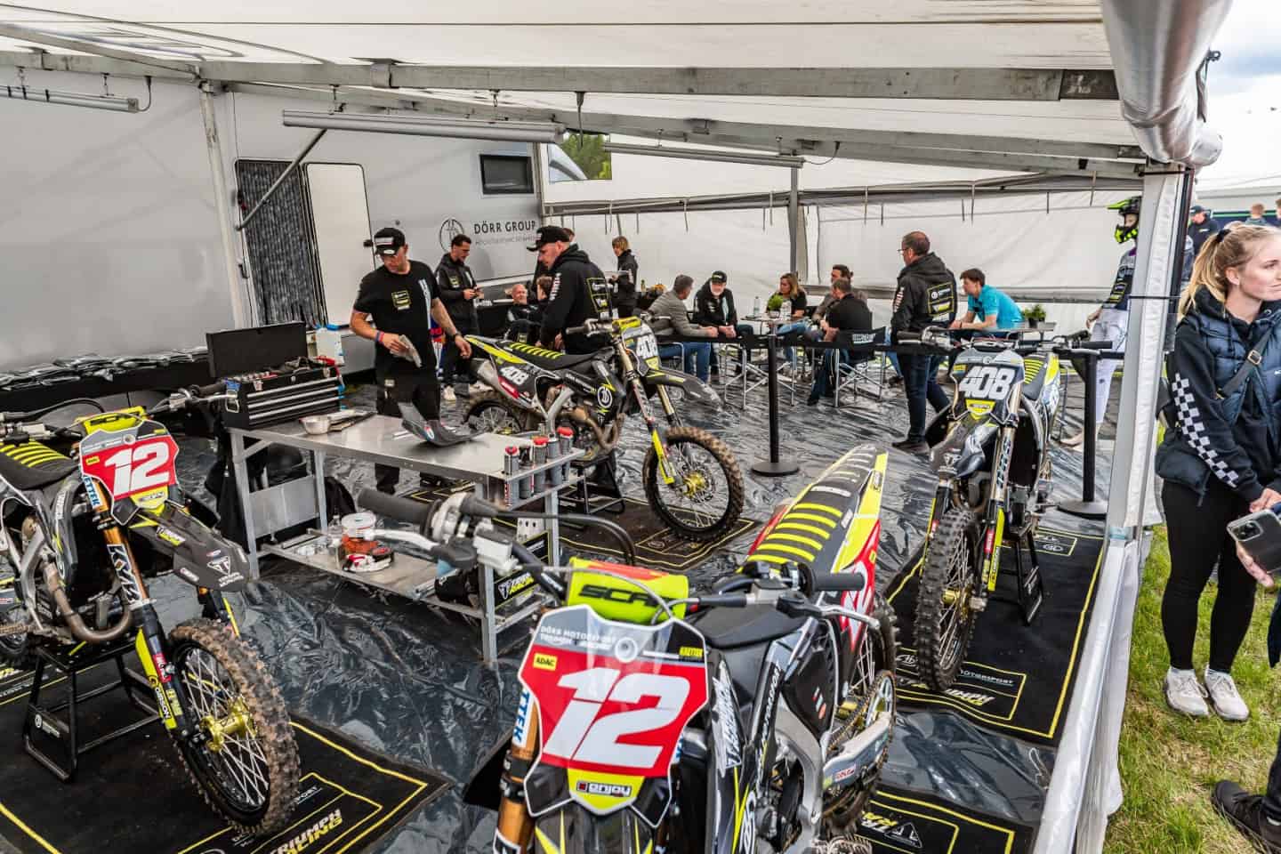 PM Dörr Motorsport Triumph Racing - ADAC MX Masters in Mölln