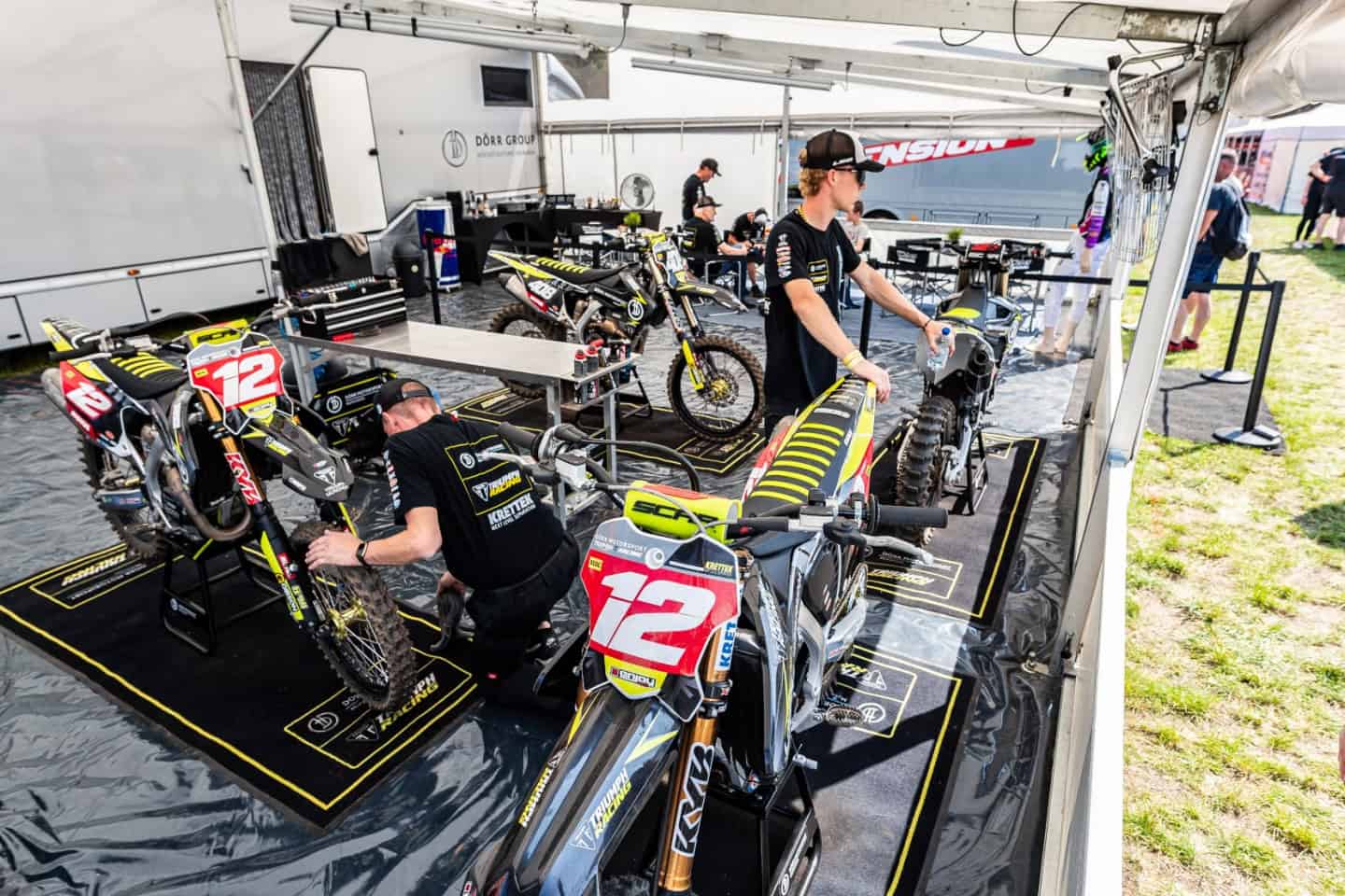 PM Dörr Motorsport Triumph Racing - ADAC MX Masters in Dreetz