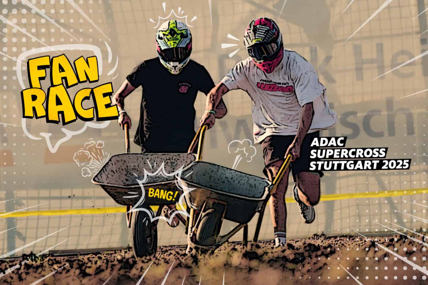 Premiere: Das „SX Fan Race“ beim ADAC Supercross Stuttgart