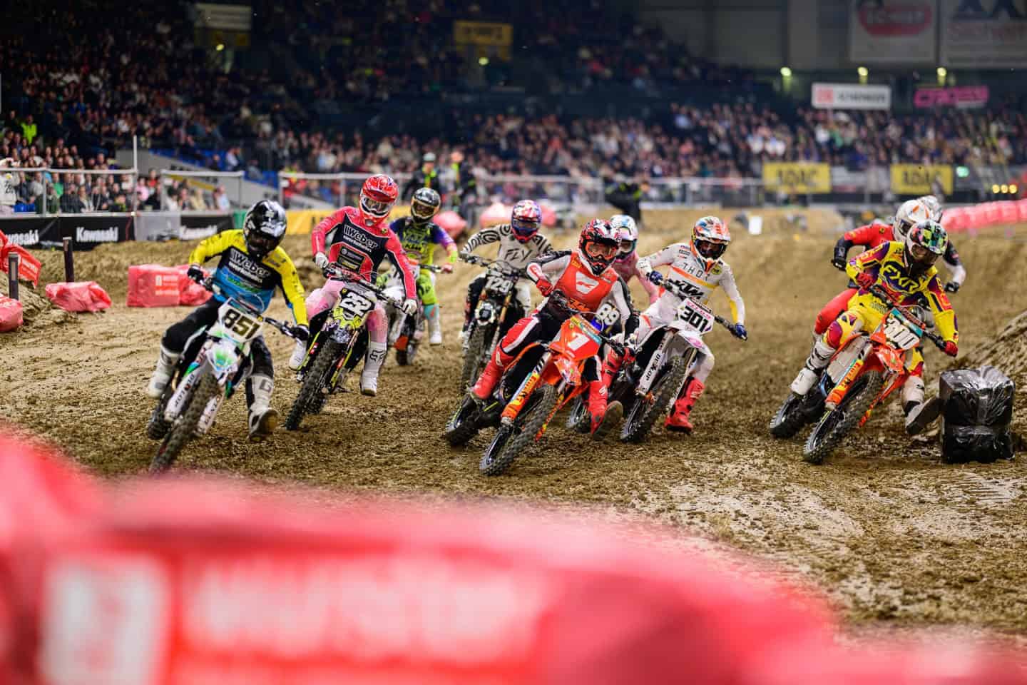 Der Freitag beim 41. ADAC Supercross Stuttgart in Zahlen