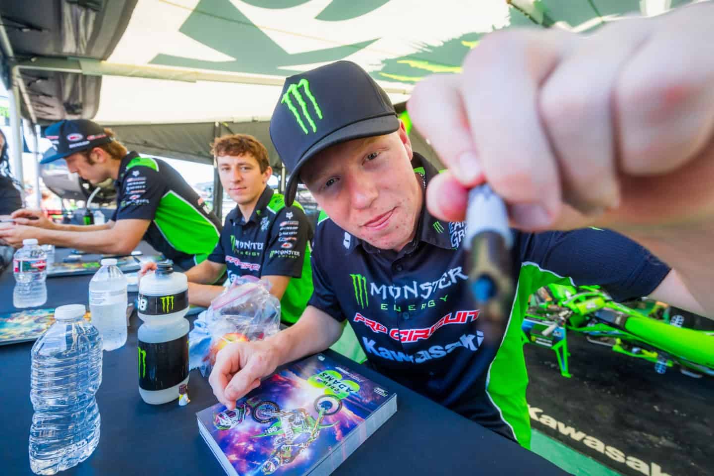 US-Fahrerlager - Monster Energy Pro Circuit Kawasaki