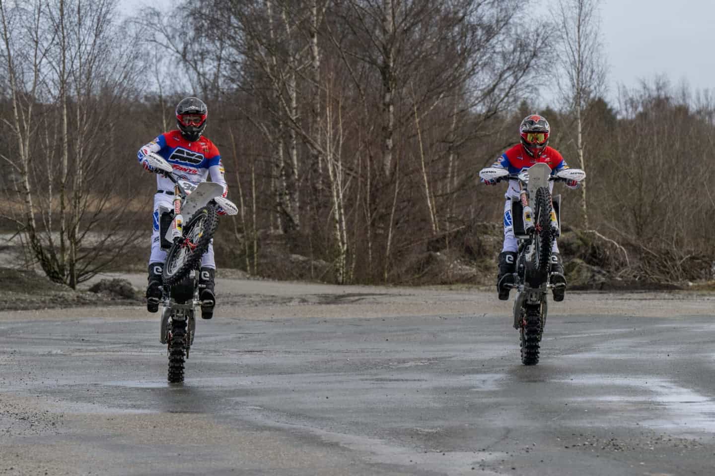 GP-Fahrerlager Fantic Factory Racing