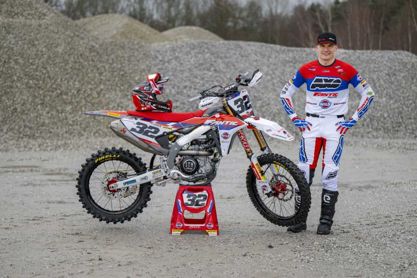 GP-Fahrerlager Fantic Factory Racing