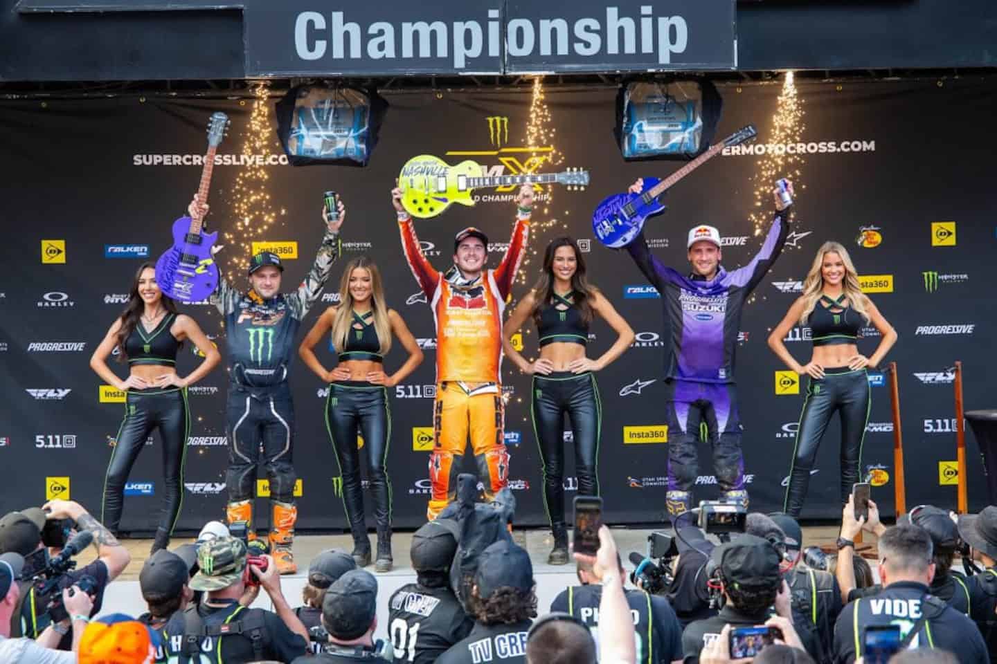 Nashville: Hunter Lawrence nutzt seine Chance und übernimmt die Kontrolle im Titelkampf