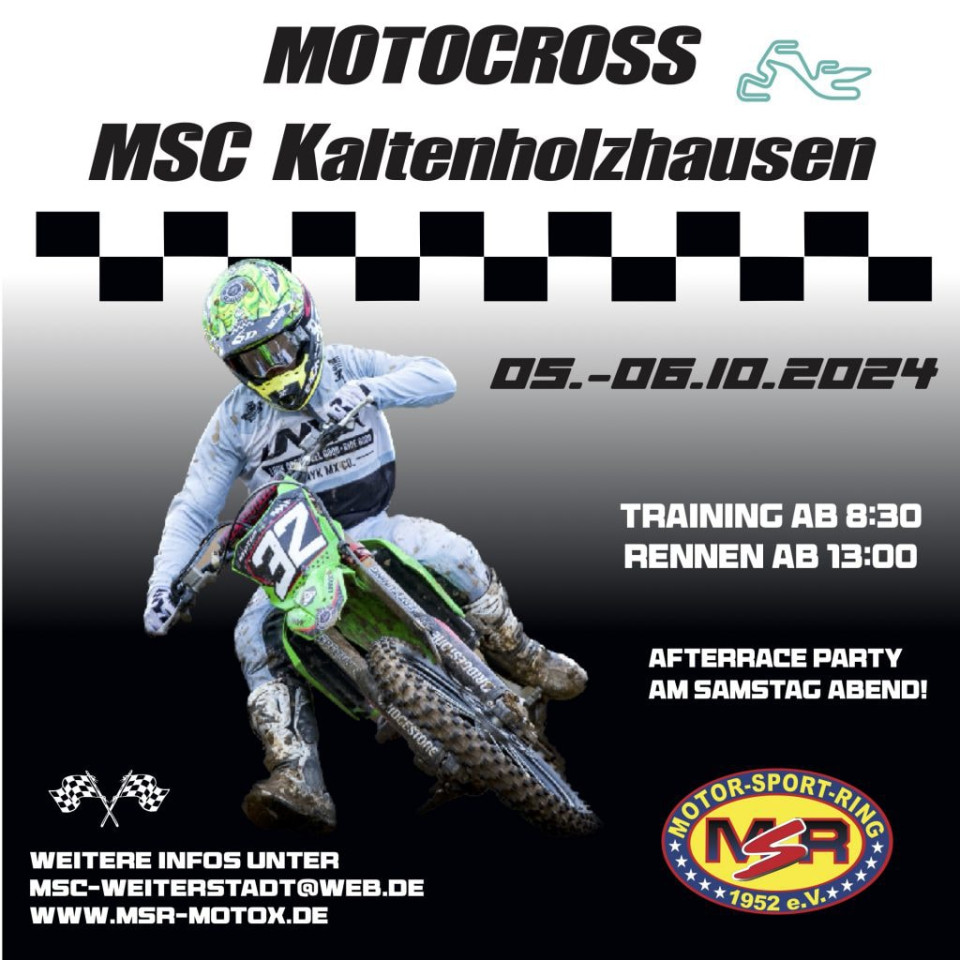 MSR-Meisterschaft 2026 - Kaltenholzhausen - Vorschau