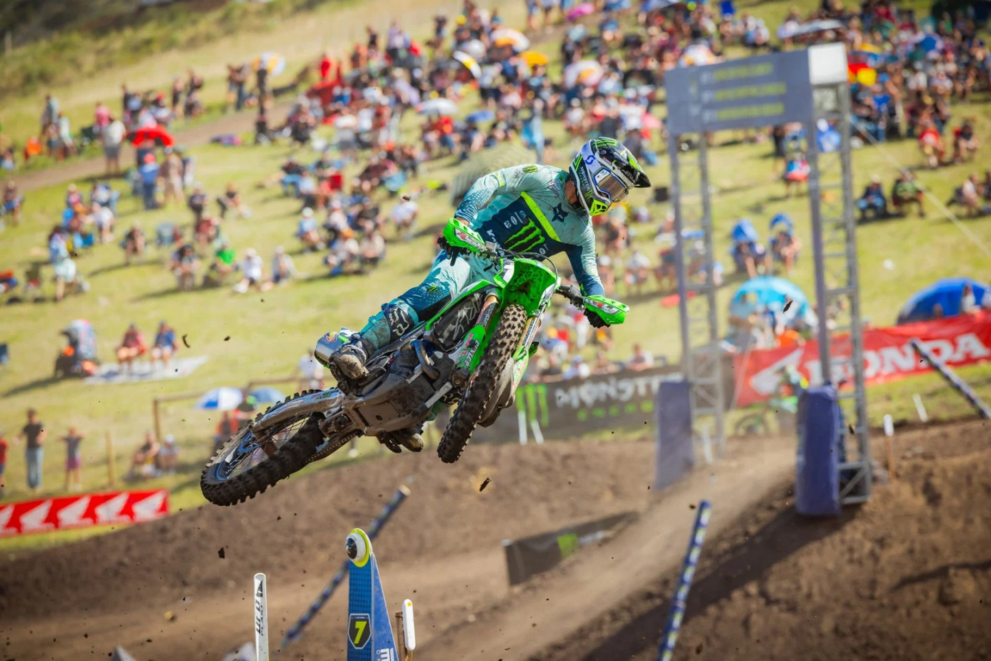 US-Fahrerlager - Monster Energy Pro Circuit Kawasaki