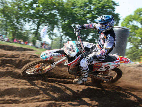 Daniel Siegl auf seiner Kalli-KTM