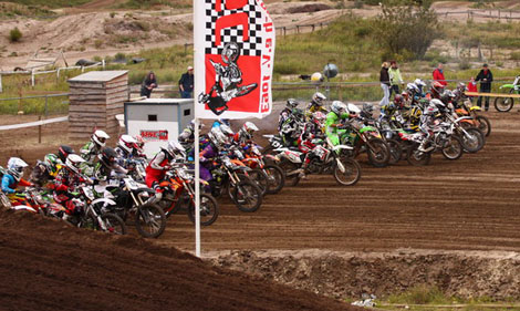 Blick auf die neue Startanlage