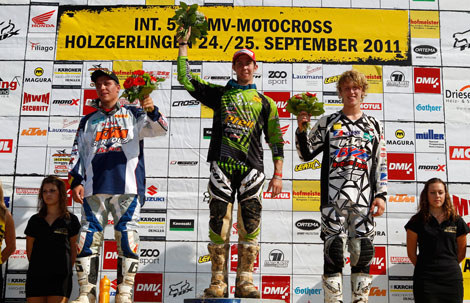 Boris Maillard war der schnellste Mann auf dem Schützenbühlring in der ADAC MX Youngster Cup-Klasse