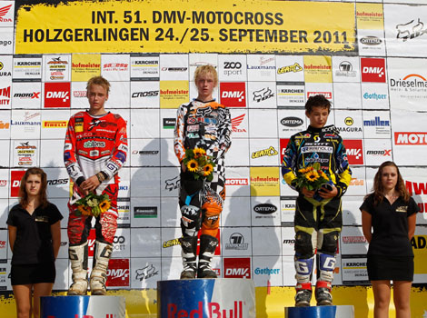 Brian Hsu (links) auf dem Podium