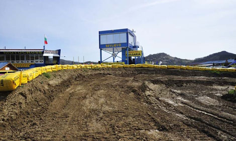 Die Grand-Prix-Strecke "Gorna Rositza" von Sevlievo 