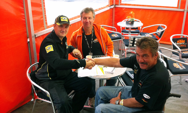 KTM Scott Racing fährt ab 2012 auf GoldenTyre