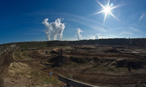 Die Sandpiste des MSC Grevenbroich