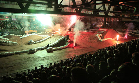 Auch bei der neunten Auflage des Internationalen Einsiedler Supercross verwandelt sich die Chemnitz Arena wieder in einen Hexenkessel