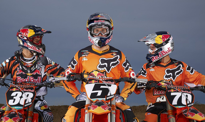 Red Bull KTM Factory Team Photoshooting