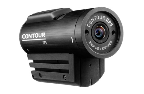 Die ContourGPS mit eingebautem GPS-Empfänger