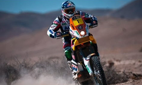Marc Coma bei seinen Dakar-Vorbereitungen