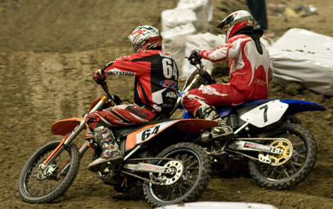 Jede Menge Spannung versprechen wieder die SX-Rennen.