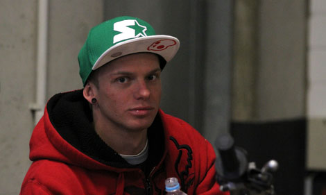 Kallauchs Hauptgegenspieler, der Däne Steffan Johannsen.