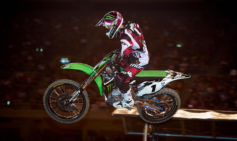 Führt das Spitzen-Quartett nach seinem zweiten Sieg in Anaheim an: Ryan "RV2" Villopoto.