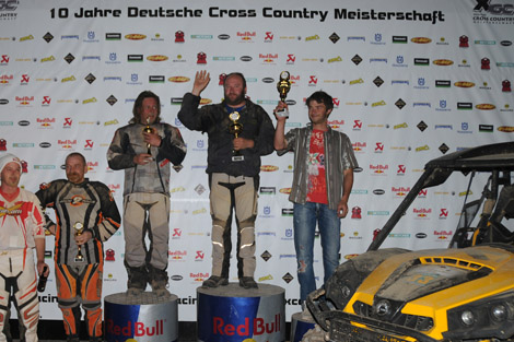 Andreas Parthen auf der obersten Stufe des Siegerpodiums