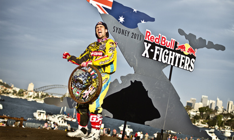 Dany Torres holte sich im vergangenen September in Sydney den Titel der Red Bull X-Fighters 2011