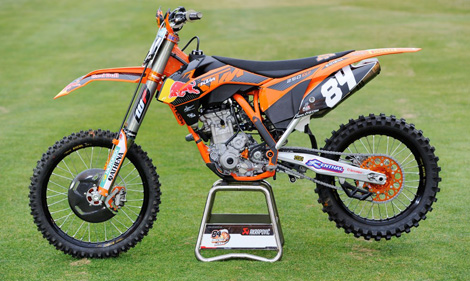 Jeffrey Herlings´ KTM 250 SX-F