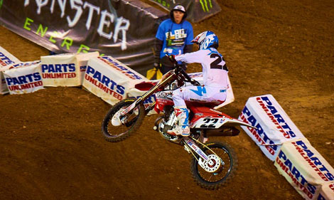 ?Mr. TwoTwo Motorsports? Chad Reed in Aktion.