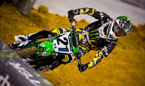 Fuhr das gesamte Rennen in den Top 3: Jake Weimer.