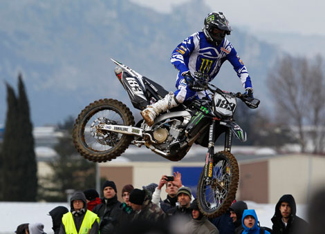 Steven Frossard gehörte zu den größten Konkurrenten von Desalle, verspielte aber mit Fahrfehlern eine mögliche bessere Platzierung.