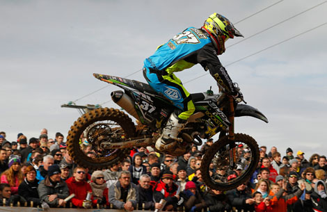 Bester Franzose in der MX2-Kategorie war Valentin Teillet auf Gesamtrang 2.
