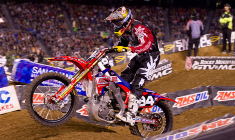 In San Diego war Cole Seely noch auf der kleinen Honda unterwegs.