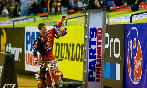 Konnte sich in Atlanta von den Fans als Sieger feiern lassen: Ryan Dungey.