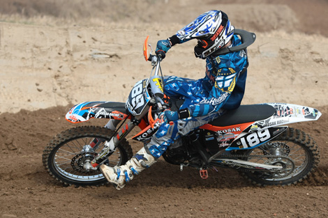 Mika Kordbarlag beim Starcross in Mantova