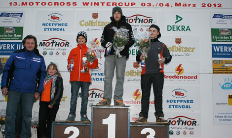 Tagespodium der 85ccm-Kids